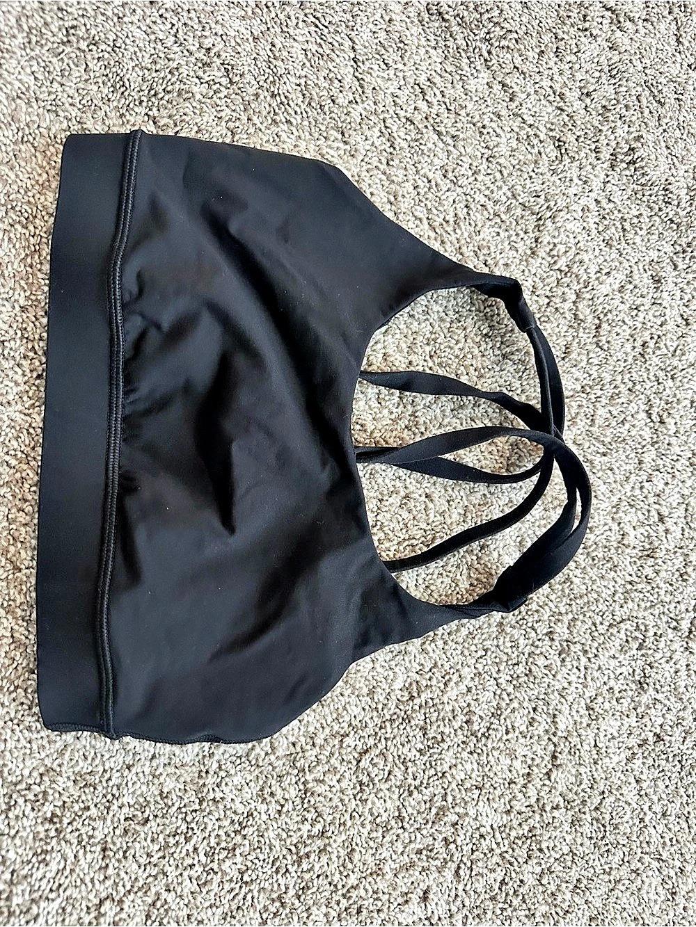 lululemon Black Athletic Energy Bra